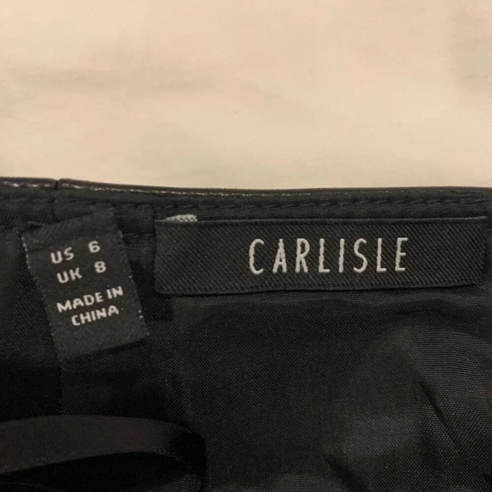 Carlisle 100% Leather Skirt - Picture 6 of 6